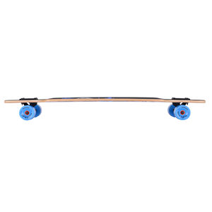 8 kat çin kuzeydoğu akçaağaç güverte longboard çocuklar kaykay 78A PU tekerlekler - Product Image 4