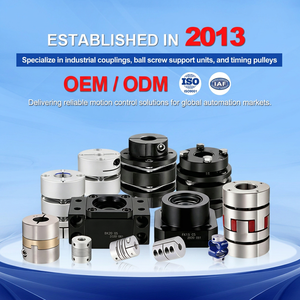 Acoplamiento <span class=keywords><strong>radial</strong></span> CHCA con <span class=keywords><strong>chavetero</strong></span> flexible, acoplador de <span class=keywords><strong>eje</strong></span> de aluminio tipo Oldham para motor paso a paso - Product Image 4