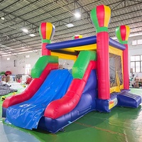 Centre de jeux gonflable pour enfants en PVC sécurisé avec toboggan, château gonflable d'extérieur
