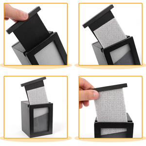 Haustier-Gedenkurne mit Fotorahmen Holz-Andenkenbox zur Aufbewahrung von Asche - Product Image 2
