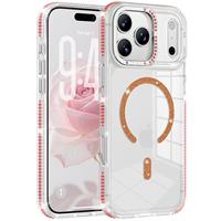Nouvelle coque de téléphone magnétique en acrylique incrustée de diamants, élégante et de haute qualité, Jc