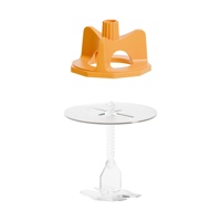 Écrou de nivellement de carreaux twister système de positionnement réutilisable t lock niveleur de carreaux recycler système de nivellement de carreaux bouchons matériau PP