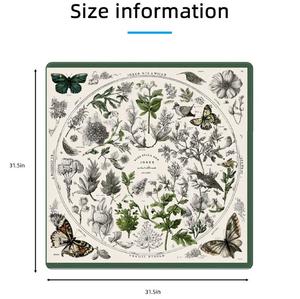 Tapis de table pliable pour Mahjong, conception insonorisante, résistant à l'usure et facile à nettoyer, protection de bureau pour les jeux en famille - Product Image 3