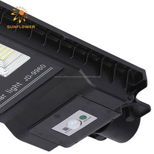 De aluminio <span class=keywords><strong>a</strong></span> prueba de agua 30w al aire libre todo en un Sensor de movimiento Solar Led de la vivienda de la luz de calle - Product Image 4