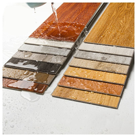 Revêtement de sol en vinyle SPC à clic 5 mm avec sous-couche IXPE, imperméable, durable, uni, pour hôtel, appartement, école, salle de sport, usage intérieur, garantie de 2 ans