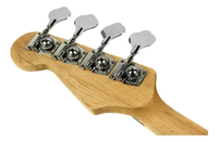 Guitare basse électrique HUASHENG de haute qualité à 4 cordes en acier avec manche en érable et corps en tilleul, OEM disponible