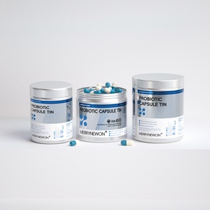 Food Grade Aluminum Jar for Supplements & <b>Pills</b> 300ml Airtight Metal <b>Container</b> with Screw Cap Pharmaceutical Packaging - Product Image 4