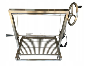 Santa Maria Grill Built in Brick Bbq Diy Cooking Grill Argentine Barbecue V Grille Hauteur Réglable avec <span class=keywords><strong>Poulet</strong></span> Rôtisserie - Product Image 5
