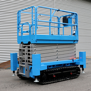 Plataforma de Elevación Aérea Hidráulica, Elevador de Tijera, Móvil, Eléctrico, Autopropulsado, 6m, 8m, 10m, 12m, 14m, Envío Gratis - Product Image 3