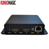 Encodeur IP 4K à un canal H.265 HEVC H.264, décodeur IP vers 4K avec écran OLED