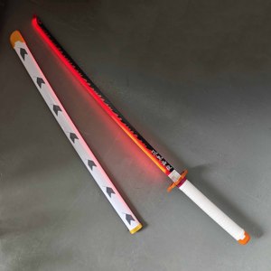 Venta caliente luminoso con espada ligera Anime Katana para colección <span class=keywords><strong>de</strong></span> Cosplay - Product Image 2
