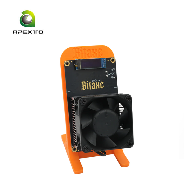 2.4Th/s Bitcoin Solo Miner Bitaxe Gamma Turbo 800 35W Asic SHA256 Algorithm Quiet Home Mining Machine Setup