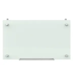 Magnetische Glas Droge Wissen Whiteboard 48X36 Inch Zwart/Wit/Chromatische