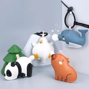 Pendentif soufflant des bulles en forme d'animal de dessin animé, poupée en PU anti-stress, pendentif de sac, porte-clés, promotionnel, personnalisable - Product Image 1