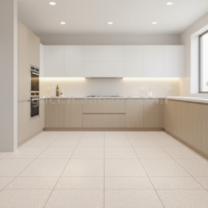 <span class=keywords><strong>Piastrelle</strong></span> per Pavimenti con Motivo Granito, Alta Resistenza all'Usura, Smaltate Integralmente, Stile Rustico Sale e Pepe con Puntini Rossi <span class=keywords><strong>30x30</strong></span> 40x40 - Product Image 3