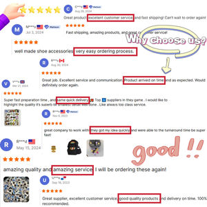 Düşük adedi moda yeni 2025 trend tasarımcı sevgililer günü takunya charm pvc dekor aksesuarları pembe sevimli sevgilisi anime karikatür ayakkabı charm - Product Image 4