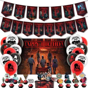 Producto de Drama americano-<span class=keywords><strong>Juego</strong></span> de dibujos animados Cosas Banners de fiesta de cumpleaños Globos Suministros de fiesta para niños Juguete Decoración de ducha de bebé X4041 - Product Image 1