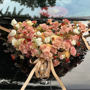 INUNION forme de coeur floral mousse blocs couronne boule vert EVA fleur boue arrangements cage porte-fleur avec flore mousse - Product Image 6