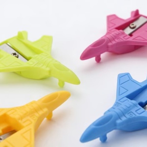 Popular Cheap Single-Hole New Funny Boy Lovely Novelty Small <b>Airplane</b> Toy Sharpener for Classroom Use - Product Image 2