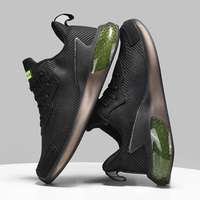 Chaussures de course décontractées et respirantes légères pour hommes avec logo de marque personnalisé baskets à lacets antidérapantes pour le printemps hiver doublure en maille