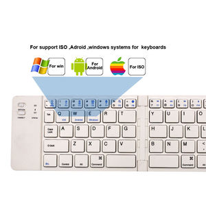 Clavier Bluetooth sans fil pliable FK228 Mini clavier pour Apple iPhone 5s - Product Image 3