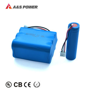 UL2054/UN38.3 certificate approved 18650 rechargeable 11,1 V 4000 mAh lithium ion battery pack - Product Image 4