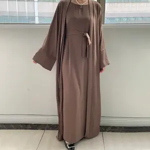 YFS-Kimono Vrouwen Winter Coat Saudi Wholesale Modest Dress Open Muslim Luxury Dubai Ethnic Islamic Clothing Women Fashion Abaya