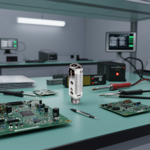 Capteur réfléchissant diffuseur Di-Soric OT18FM800N3-B4 M12 4 broches avec source lumineuse LED, protection IP67, fréquence de commutation 1000 Hz - Product Image 2