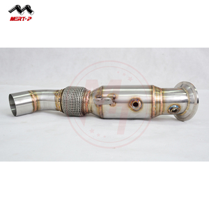 Mertop TOP TOP TOP Grade 4.0 "ถึง3.0" reductor Design B * W <span class=keywords><strong>B58</strong></span> G30/F30 340i | F32 <span class=keywords><strong>140i</strong></span>/240i/340i/440I/540i/640i/740i downpipe 2016 + - Product Image 1