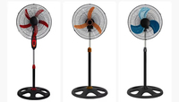 Ventilateurs de sol Prix de gros 220V Chambre à coucher Moderne Ventilateur électrique oscillant de table pour intérieur