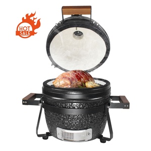 SEB Kamado/trứng thép BBQ 13 ''gốm asador fumoir Arabic than nướng bán buôn kohlegrill vườn BBQ trứng Kamado hút thuốc - Product Image 6