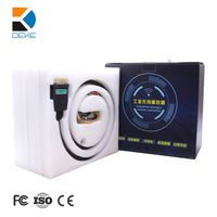 Télécommande sans fil AC/DC24V 433MHz à code fixe, rechargeable, avec deux émetteurs et un récepteur, étanche IP65, 8 boutons