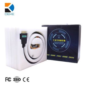 AC/DC24V 433Mhz Dos transmisores recargables con 1 mango de receptor control remoto, control remoto inalámbrico PLL - Product Image 5