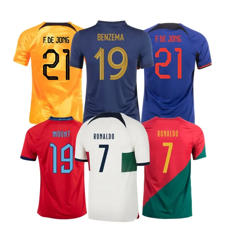 2022 Football Kits Full Set Soccer Kit Soccer Jersey Soccer Uniform for adult and kids