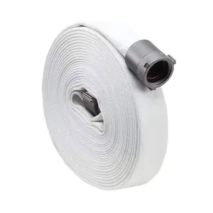 Высококачественный <span class=keywords><strong>2</strong></span>,5 дюймовый холщовый пожарный шланг, оборудование для пожаротушения, аксессуар от пожарного завода - Product Image 2