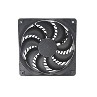 Ventilateur de refroidissement DC WELLSUNFAN 12025, ventilateur de refroidissement CPU pour processeur Intel, ventilateur solaire avec panneau solaire pour équipement industriel