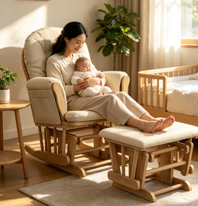 Silla de Madera Maciza Ecológica Reclinable de Deslizamiento Suave para Guardería, Venta Caliente Transfronteriza a Bajo <span class=keywords><strong>Precio</strong></span>, Mueble para el Hogar - Product Image 4