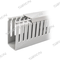 Goulotte de câblage flexible en PVC série SiRON G010 30*30/40*40/50*50mm 2m/pièce Protection incendie Automatisation Température