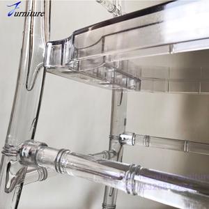 Fábrica al por mayor moderno apilable irrompible Hotel al aire libre boda cristal transparente fiesta sillas de plástico para eventos - Product Image 6