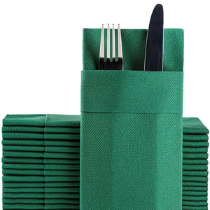 Tovaglioli Airlaid a 1 Velo <span class=keywords><strong>LIDER</strong></span>, Bestseller, Stile Sacchetto con Stampa Personalizzata, Carta per Posate - Product Image 6