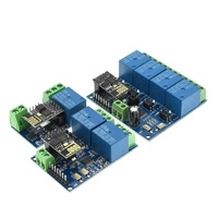 ESP8266, Módulo de Relé WiFi de 1, 2 y 4 Vías, Interruptor de Control Remoto PARA EL Hogar Inteligente, 1, 2 y 4 Vías, ESP01, Módulo Inalámbrico, Aplicación de Teléfono