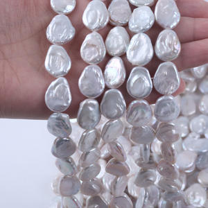 Promoción Especial: Perlas de Agua Dulce Barrocas de 15-17 mm en Forma de Inodoro, Semiterminadas para Joyería DIY, Perlas Sueltas - Product Image 3