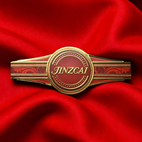 Étiquette de luxe personnalisée pour anneau de cigare, avec logo estampé à chaud en feuille d'or, autocollant de marque premium pour collections de cigares