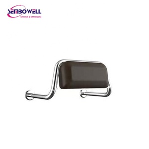 Accessoires de sécurité Dossier de <span class=keywords><strong>toilette</strong></span> en acier inoxydable Accessoires de salle de bain Barre d'appui pour toilettes - Product Image 1