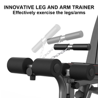 Haltères en métal épais de fabrication personnalisée Snode avec poids pliable et banc réglable pour la musculation