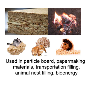 Venta de virutas de pellets, máquina de afeitar de madera para ropa de cama de animales, máquina de afeitar de madera de gran tamaño - Product Image 2