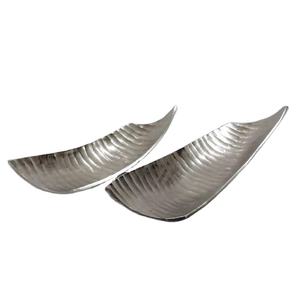 Plateau à fruits en aluminium de luxe moderne vintage classique plaqué nickel de qualité supérieure pour la maison et la cuisine, utilisation pour les mariages et les fêtes - Product Image 1