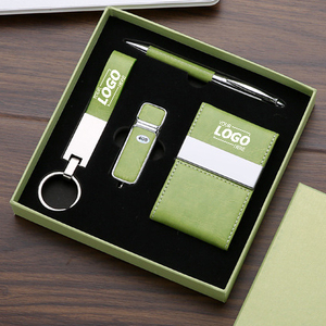 ชุดของขวัญรักษ์โลก: ยูเอสบี 8GB, ปากกา, พวงกุญแจ, ที่ใส่บัตร - ของแจกสำหรับองค์กรที่สมบูรณ์แบบ - Product Image 1