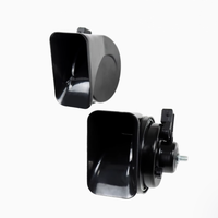 Klakson Dual Tone Snail Nada Tinggi dan Rendah 12V Tweeter Speaker untuk Jimny JC74 5 Pintu 2025 2024 2023 Hanya LHD, Tidak Cocok untuk RHD