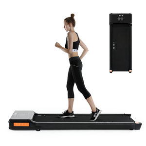 Tapis de marche compact pour appartement, brûle-calories, pour utilisation sous le bureau, vitesse 1-6 km/h, entrepôt France - Product Image 1